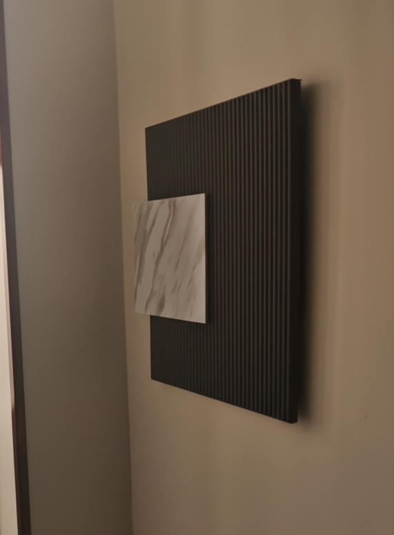 غطاء العداد الخشبي حماية وديكور في ان واحد