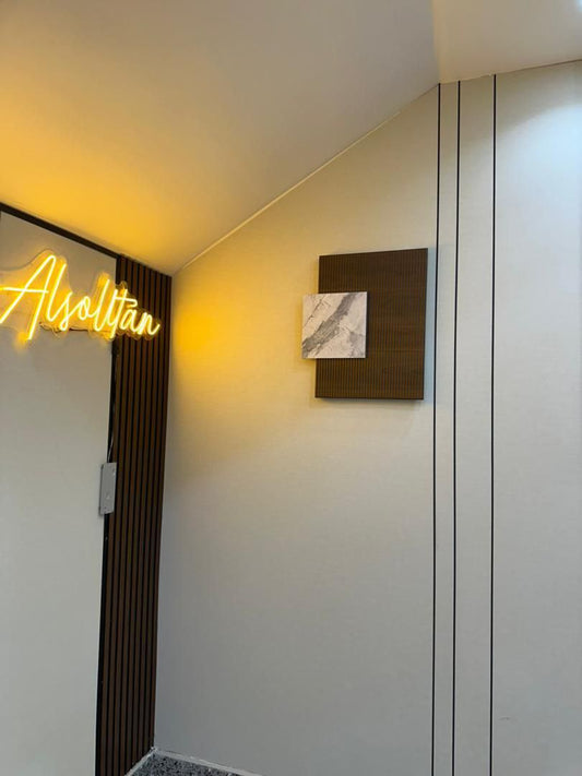 غطاء العداد الخشبي حماية وديكور في ان واحد